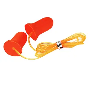 EP1001-C2 PVC cordon cloche en forme de balle en mousse bouchons d'oreille professionnel Anti-bruit Protection auditive bouchon d'oreille