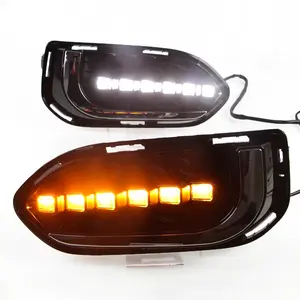 רכב DRL LED בשעות היום ריצת אור נהיגה ערפל מנורה להונדה Fit ג 'אז 2017 2018 אסיה גרסה