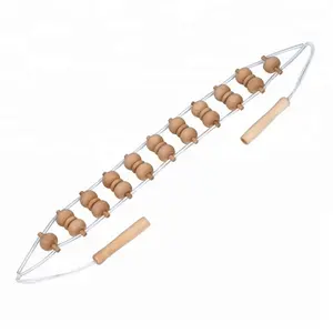 new and hot wooden roller back massager