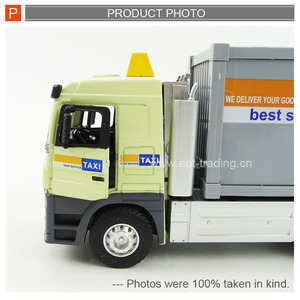 Modellino di Camion in Scala 1:32 EPT, Giocattoli Van in Metallo, Giocattoli in Scala per Bambini, Auto e Camion in Metallo, Furgone in Metallo per Bambini - Product Image 2