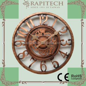 Reloj de Exterior Moderno de Cuarzo con Números Arábigos de 12 Pulgadas en Poliresina - Product Image 4