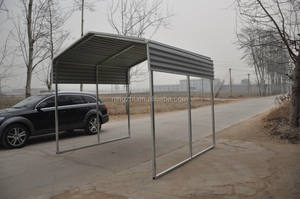 Cadre Garage avec Espace de rangement 6x9x3.5m/Métal <span class=keywords><strong>Caport</strong></span> Avec Petite Maison - Product Image 5