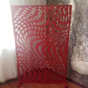 Écran <span class=keywords><strong>métallique</strong></span> <span class=keywords><strong>extérieur</strong></span> en aluminium découpé au laser pour mur-rideau ou clôture avec motif artistique - Product Image 3