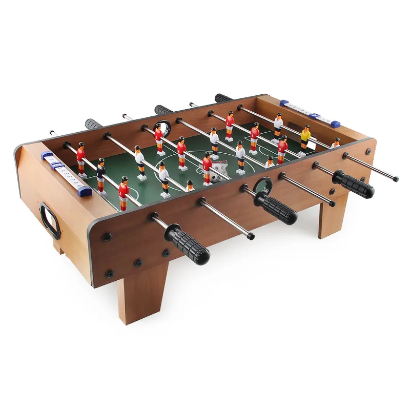 Profession elle benutzer definierte Tischfußball Fußball Tisch Holz Desktop Fußball Spieltisch Indoor Fußball Tisch