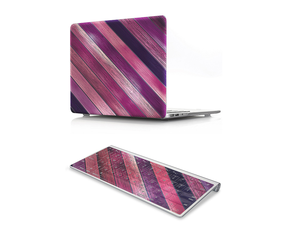 ลายไม้สีม่วง