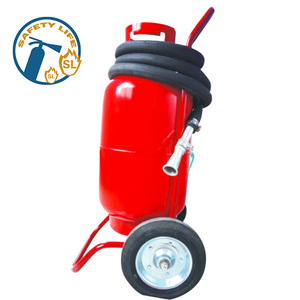 Extincteurs à roulettes haute efficacité 25 kg, 50 kg, 75 kg, 100 kg, poudre sèche ABC, eau, mousse, HFC - Product Image 5