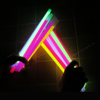 Fournitures en gros Bâtons lumineux dans le noir Lot de 10 Bâtons lumineux de plus grande taille de 30cm pour fournitures de festival de danse de fête