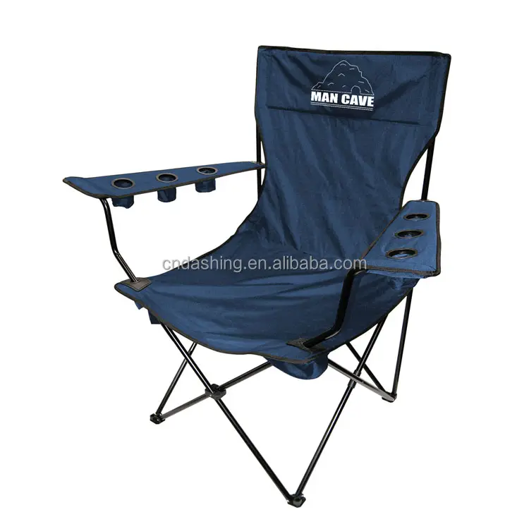 Vendita calda di alta qualità all'aperto leggero pieghevole migliore grande sedia da campeggio gigante all'ingrosso fabbrica logo personalizzato sedie da pesca