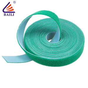 Tùy chỉnh Màu Sắc Móc Và Vòng Lặp Dính Backed Băng Dính Backed Băng <span class=keywords><strong>3</strong></span>/8 "đến 6" trong 25 mét - Product Image 2