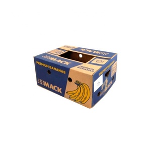 Banana carton banana box sizes wholesale Fruit Packing and shipping Corrugated Board varnishing corrugated fruit box banana paper recycled materials