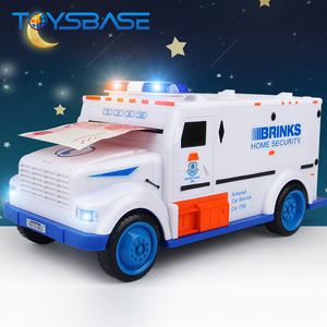 Newest 전기 Game Kids Cash 트럭 Toy 암호 피기 은행 도매