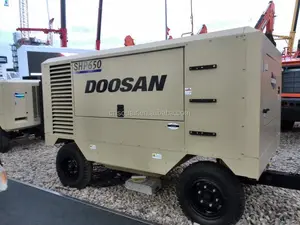 Портативный Дизельный винтовой воздушный компрессор Ingersoll-rand Doosan 1000 cfm psi, 28,3 м, 3/мин, 25 бар