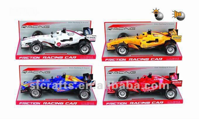 Friction F1 Racing Car Toy - Model & Play for Kids