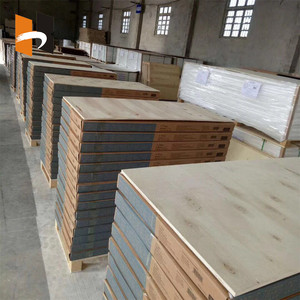 Studio design moderne Panneau mural acoustique en laine de bois pour appartement - Product Image 6