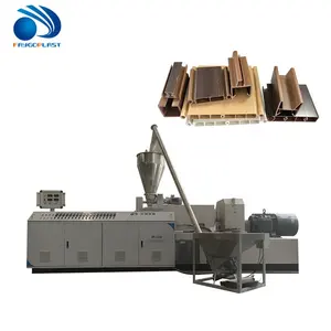 PVC wood composite floor / PVC Folding Door Extrusion Production Line