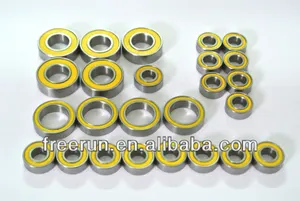 High Performance TRAXXAS E-MAXX 4WD 3906 RTR steel bearing kits with different rubber seal color