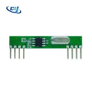 Cy33 ask/ook 315/ 433mhz módulo receptor rf para sistema de alarme e segurança