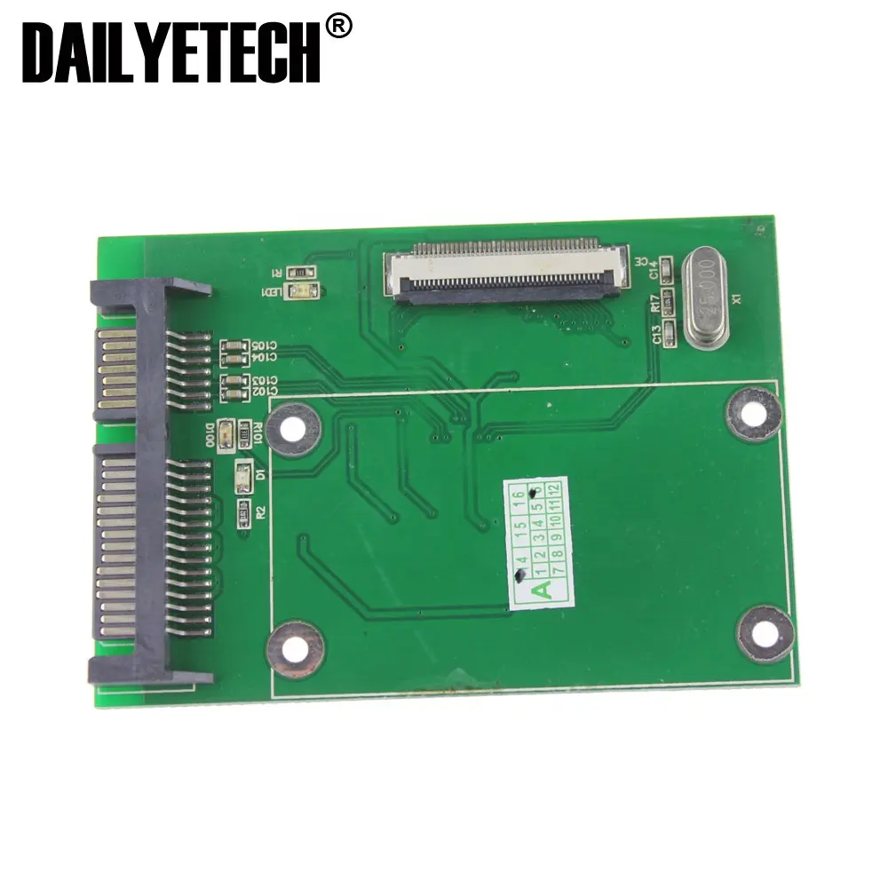 ZIF CE 1.8 inç HDD SATA 22 Pin erkek adaptör kartı DAILYETECH gelen