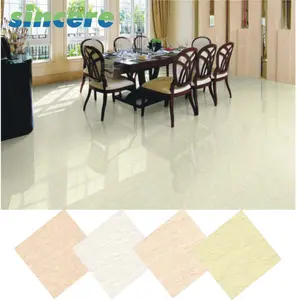 Porcelain Tile Factory Ivory White Soluble Salt Wholesale Polished Nano Porcelain Floor Tile Ceramic Floor