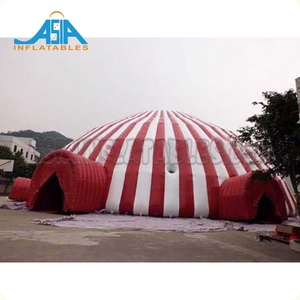Tienda de refugio temporal al aire libre, tiendas de yurta portátiles de moda inflables, venta de domos geodésicas tienda de <span class=keywords><strong>circo</strong></span> - Product Image 2