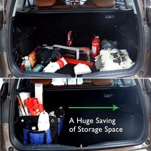 Nuevo Producto de poliéster impermeable gran organizador de arranque del coche plegable auto organizador del tronco - Product Image 3
