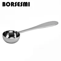 Unique Metal Milk Powder Spoon kiwi fruit stainless steel Tea spoon