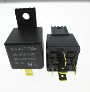 HOT NEW 12V Relay NVF4-2C-Z30a-DC12V NVF4-2C-Z30a-12VDC NVF4-2C-Z30a NVF42CZ30a 12V DC12V 12VDC 40A 4pin - Product Image 1