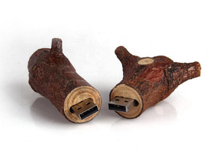 Quà Tặng Sáng Tạo Xe Tải Bằng Gỗ Ổ Đĩa <span class=keywords><strong>Flash</strong></span> <span class=keywords><strong>Usb</strong></span> 2.0 Cây Hình Nhánh Cây - Product Image 4