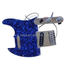 Câble de ramassage ap02 au chargement pour guitare, bleu perle, salopette à crochets - Product Image 1