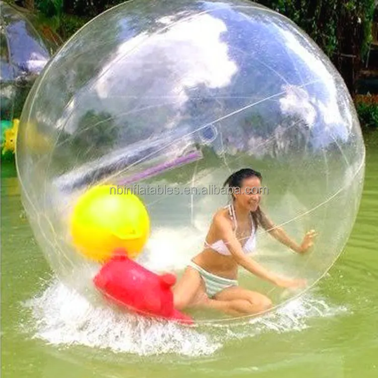 Ballon de marche gonflable pour enfants/adultes, bulle transparente TPU/PVC bon marché, à bulles, pour la course