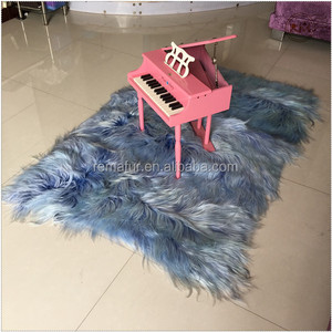 Fourrure De Chèvre Cheveux longs <span class=keywords><strong>Tapis</strong></span> pour Salon - Product Image 3