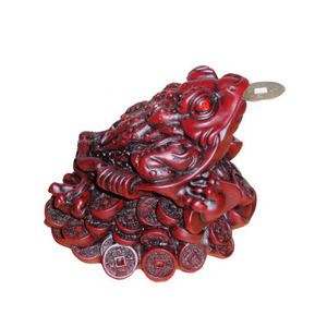 คางคกเงินสำหรับสัตว์ fengshui ขนาด6นิ้ว - Product Image 2