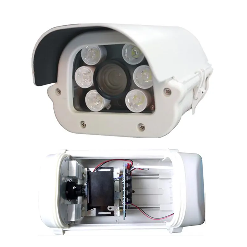 LPR IP camera 8 pollici traffico HD auto riconoscimento targa Dash modulo fotocamera ANPR con LED bianco IR