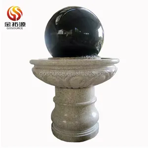 Ensemble de fontaine d'eau feng shui, boule rotative en granit, décoration pour l'intérieur et l'extérieur du jardin