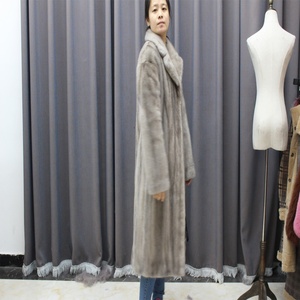 Commercio all'ingrosso E di Vendita Al Dettaglio Nuova Collezione di <span class=keywords><strong>Visone</strong></span> <span class=keywords><strong>cappotto</strong></span> di <span class=keywords><strong>Pelliccia</strong></span> - Product Image 5