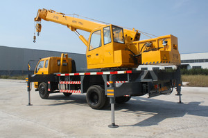 Venta caliente 10 ton hydrauiic telescópica mini piso construcción grúa para la venta - Product Image 2