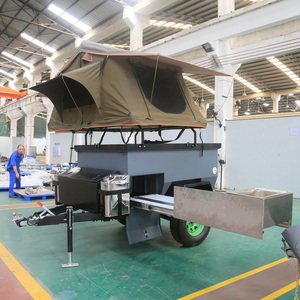 <span class=keywords><strong>2018</strong></span> barato de China Made ATV remolque detrás remolque camper con plegable roof Top carpa - Product Image 4