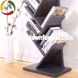 Tủ Sách Nhỏ Gọn Hiện Đại 9 Lớp Giá Sách Hình Cây Màu Trắng - Product Image 6