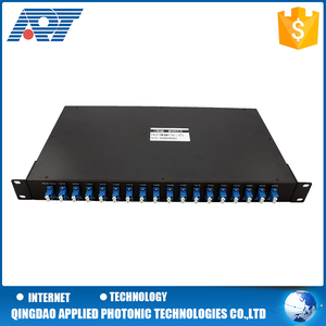 Venta caliente MOQ 1 unids módulos 8 16 32 <span class=keywords><strong>40</strong></span> canales DWDM CWDM Mux Demultiplexar Duplex - Product Image 1