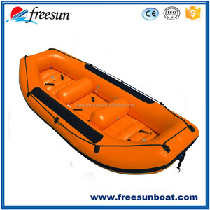 Waterplay Craft Inflatable Bè Pvc Hypalon FREESUN Đa Người Whitewater Rafting Cứu Hộ Tốc Độ Thể Thao Bè - Product Image 2
