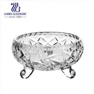 Bol de azúcar de cristal transparente, GB1837TY-2 <span class=keywords><strong>sin</strong></span> tapa - Product Image 2
