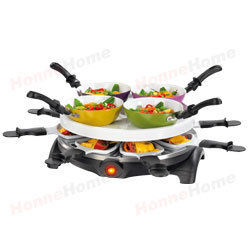 Électrique Mini - four à <span class=keywords><strong>Raclette</strong></span> pour <span class=keywords><strong>6</strong></span> <span class=keywords><strong>personnes</strong></span> avec <span class=keywords><strong>6</strong></span> Mini casseroles, 900 w, Différentes couleurs - Product Image 1