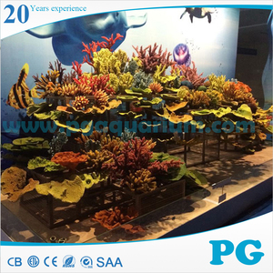 Pg Eco Vriendelijke Zachte Oceanarium Stijlvolle Insert Geen Kleurverandering Custom Kunstmatige Aquarium Aquarium Ornamenten Koraalriffen - Product Image 3