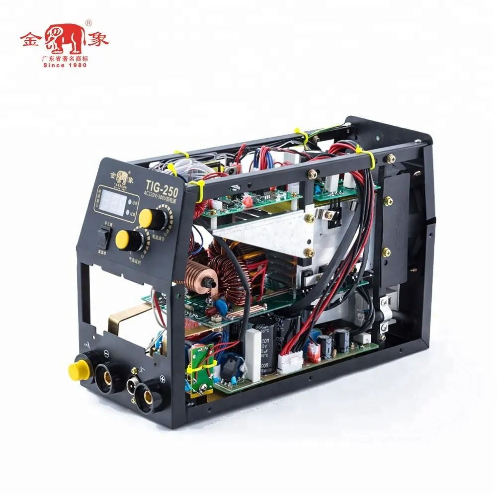 HOT SALE 3 Boards IGBT Inverter ARC Welding Machine TIG 250 Dc Tig Welding Machine AC Motor 85% Inverter Welders 7.1KVA