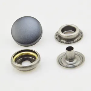 Manufacturer custom high quality shirt rivet garment custom nylon caps snap button sewing accessories metal buttons