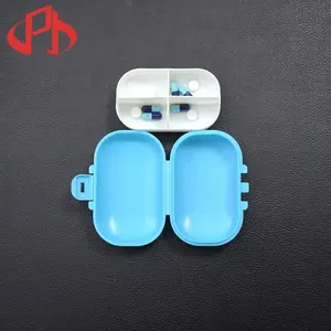 Medicine Box Manufacture Candy Color Medicine Pill Box 1 Day Plastic Pill Container With Lock High Quality