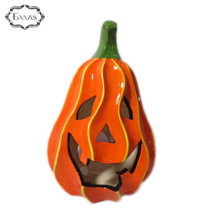 Alta calidad Halloween productos al por mayor grande de cerámica <span class=keywords><strong>calabazas</strong></span> - Product Image 3