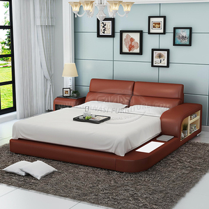 Ensemble appui-tête en cuir véritable ajustable, en cuir véritable, Design Simple, <span class=keywords><strong>pas</strong></span> <span class=keywords><strong>cher</strong></span>, Set de chambre à coucher, meilleure vente chinoise - Product Image 5