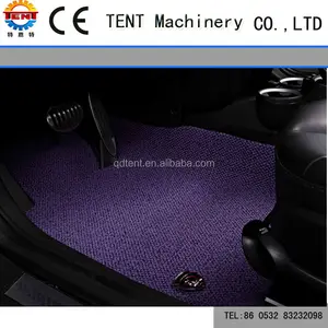 Auto Fuß polster Hersteller/Kunststoff matte Herstellung Maschine/PVC Fuß pat