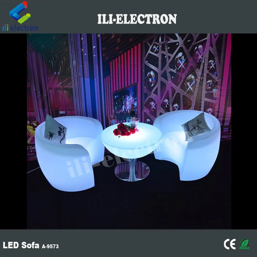 発光LEDバー家具LEDコーヒーチェア